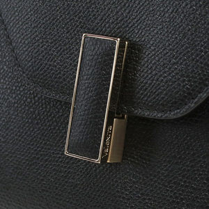 Valextra Iside 2way Formal Shoulder Bag Black